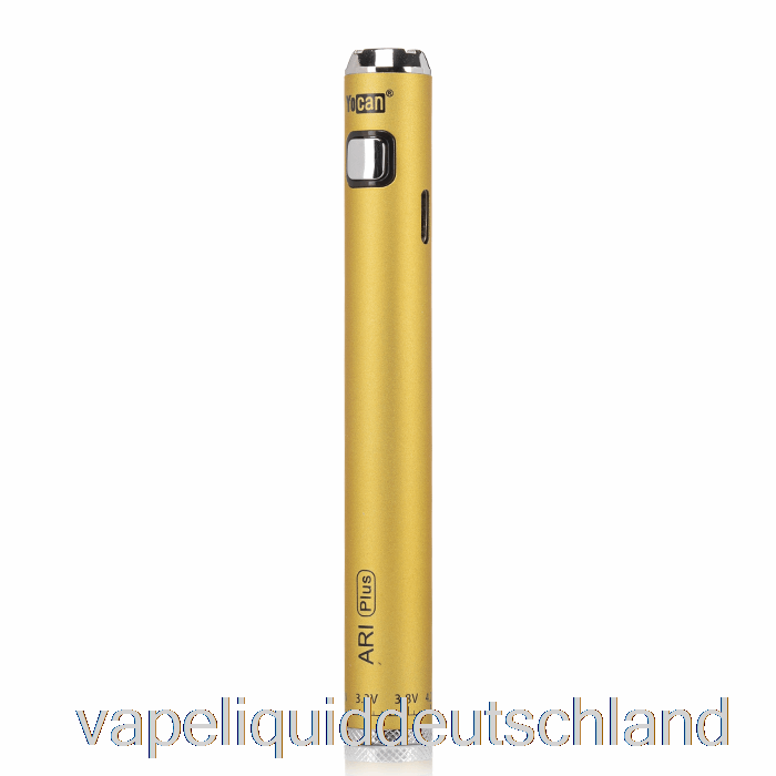 Yocan Ari Plus 900 MAh Batterie Gold Vape Liquid